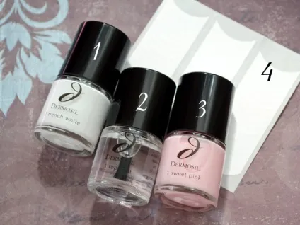 Французький манікюр відгук, блог lady on beauty - сайт про косметику і красу (Dermosil Sweet Pink) Французький манікюр відгук, блог lady on beauty - сайт про косметику і красу