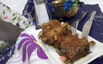 Смажені свинячі реберця рецепт з покроковими фото (свинячі) Смажені свинячі реберця рецепт з покроковими фото