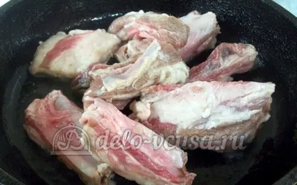 Смажені свинячі реберця рецепт з покроковими фото (реберця) Смажені свинячі реберця рецепт з покроковими фото