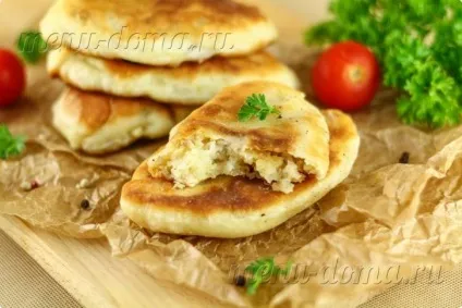 Смажені пиріжки на сковорідці (покрокові рецепти з фото) (смажені) Смажені пиріжки на сковорідці (покрокові рецепти з фото)