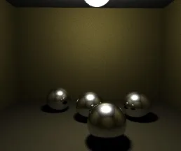 Глобальне освітлення в vray