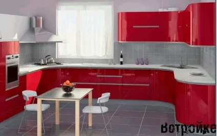 Глянцеві фасади для кухні глянсовий пластик, ПВХ плівка, акриловий фасад, фарбовані фасади (глянцевий) Глянцеві фасади для кухні глянсовий пластик, ПВХ плівка, акриловий фасад, фарбовані фасади