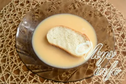 Грінки з батона з яйцем і молоком (молоко) Грінки з батона з яйцем і молоком