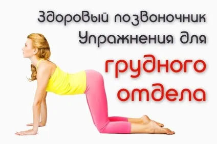 Гімнастика при остеохондрозі шийно-грудного відділу хребта (гімнастика) Гімнастика при остеохондрозі шийно-грудного відділу хребта