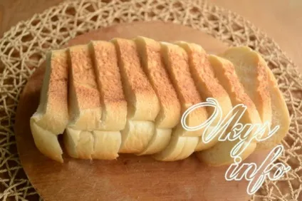 Грінки з батона з яйцем і молоком (батон) Грінки з батона з яйцем і молоком