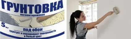 Грунтовка для стін під шпалери яку вибрати, витрата на м2, ціна популярних марок (вибрати) Грунтовка для стін під шпалери яку вибрати, витрата на м2, ціна популярних марок