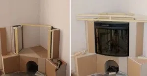 Штучний камін своїми руками - просто і швидко
