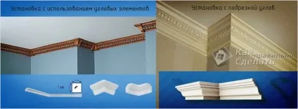 Як клеїти стельовий плінтус, будуємо будинок самі (самі) Як клеїти стельовий плінтус, будуємо будинок самі