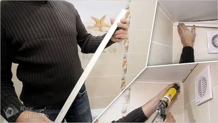 Як клеїти стельовий плінтус, будуємо будинок самі (стельовий) Як клеїти стельовий плінтус, будуємо будинок самі
