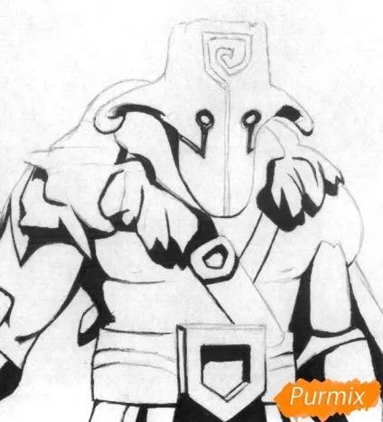 Як намалювати героя juggernaut олівцем поетапно (juggernaut) Як намалювати героя juggernaut олівцем поетапно