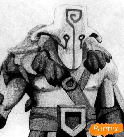 Як намалювати героя juggernaut олівцем поетапно (juggernaut) Як намалювати героя juggernaut олівцем поетапно