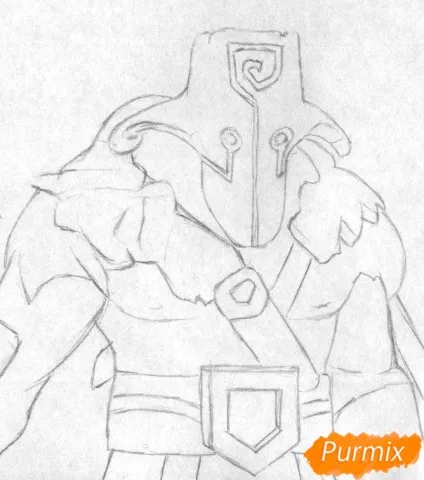 Як намалювати героя juggernaut олівцем поетапно (juggernaut) Як намалювати героя juggernaut олівцем поетапно