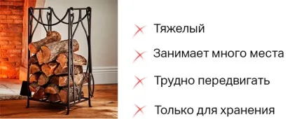 Як носити і зберігати дрова на дачі (зберігати) Як носити і зберігати дрова на дачі