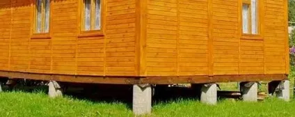Як побудувати будинок на палях (сваях) Як побудувати будинок на палях