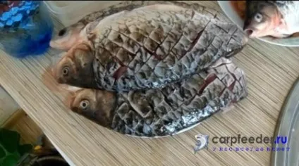 Як посмажити ляща або карася без кісток (карася) Як посмажити ляща або карася без кісток