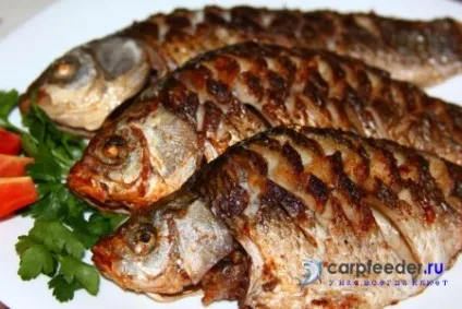 Як посмажити ляща або карася без кісток (кістки) Як посмажити ляща або карася без кісток