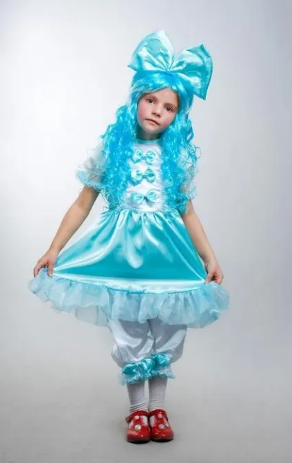 Як пошити костюм Мальвіни (викрійки можна використовувати) Як пошити костюм Мальвіни