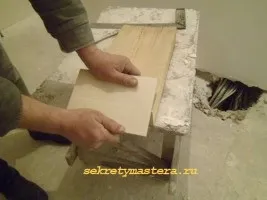 Як різати плитку без плиткореза, секрети і нюанси (плиткореза) Як різати плитку без плиткореза, секрети і нюанси