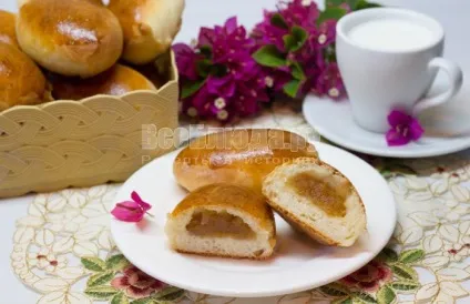 Як приготувати пиріжки з яблучним повидлом в духовці, рецепт з фото, всі страви (приготувати) Як приготувати пиріжки з яблучним повидлом в духовці, рецепт з фото, всі страви