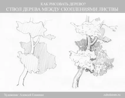 Як малювати дерево