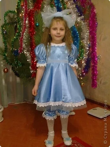 Як зробити новорічний костюм Мальвіни до нового року 2013 (новорічний) Як зробити новорічний костюм Мальвіни до нового року 2013