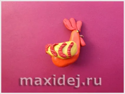 Як зліпити півня з пластиліну поетапний фото майстер-клас (майстер-клас) Як зліпити півня з пластиліну поетапний фото майстер-клас
