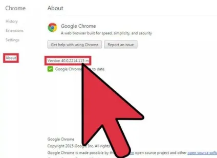 Як дізнатися версію chrome покрокова інструкція (дізнатися) Як дізнатися версію chrome покрокова інструкція