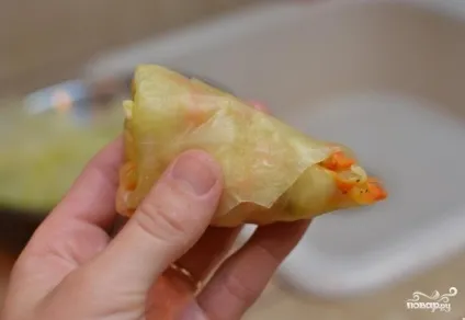 Як загорнути голубці конусом (конусом) Як загорнути голубці конусом
