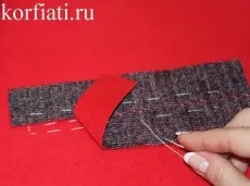 Карман з клапаном - майстер-клас від Анастасії корфіаті (майстер-клас) Карман з клапаном - майстер-клас від Анастасії корфіаті