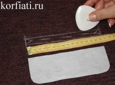 Карман з клапаном - майстер-клас від Анастасії корфіаті (кишеню з клапаном майстер-клас) Карман з клапаном - майстер-клас від Анастасії корфіаті
