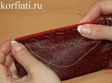 Карман з клапаном - майстер-клас від Анастасії корфіаті (кишеню) Карман з клапаном - майстер-клас від Анастасії корфіаті