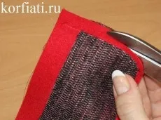 Карман з клапаном - майстер-клас від Анастасії корфіаті (кишені основної тканини) Карман з клапаном - майстер-клас від Анастасії корфіаті