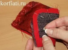 Карман з клапаном - майстер-клас від Анастасії корфіаті (клапаном) Карман з клапаном - майстер-клас від Анастасії корфіаті