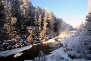 Ківач водоспад в Карелії, як дістатися, розташування на карті