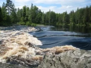 Ківач водоспад в Карелії, як дістатися, розташування на карті