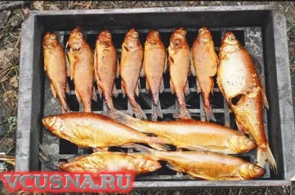 Копчення риби - покроковий кулінарний рецепт