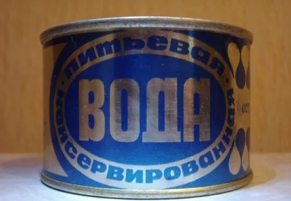 консервована вода