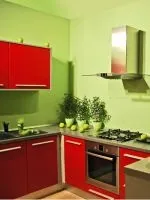 червоні шпалери