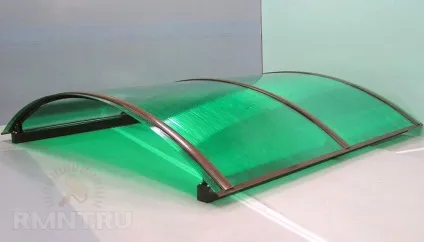 Дах для басейну своїми руками