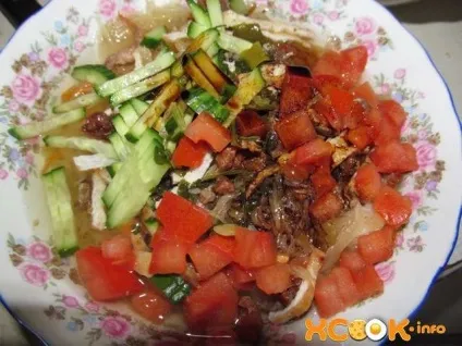 Кукси по-корейськи - рецепт з фото приготування страви з м'ясом