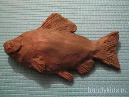 Ліпимо рибку за зразком