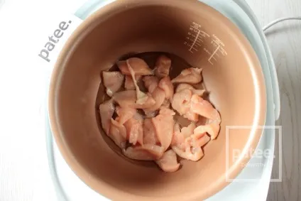 Макарони з куркою в мультиварці - рецепт для мультиварки - patee (мультиварці) Макарони з куркою в мультиварці - рецепт для мультиварки - patee