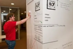Маркерне покриття для малювання маркерами прямо на стіні (стіні) Маркерне покриття для малювання маркерами прямо на стіні