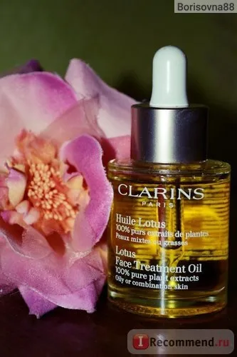 Масло косметичне clarins huile lotus face treatment oil для особи лотос для комбінованої або (huile) Масло косметичне clarins huile lotus face treatment oil для особи лотос для комбінованої або