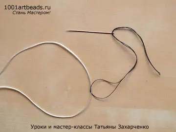 Майстер клас робимо браслет на основі еластичної силіконової нитки