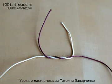 Майстер клас робимо браслет на основі еластичної силіконової нитки