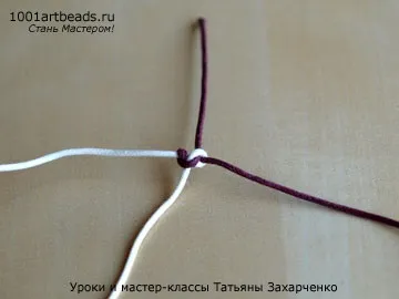 Майстер клас робимо браслет на основі еластичної силіконової нитки