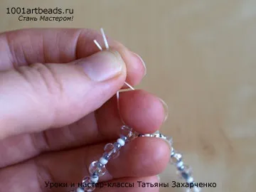 Майстер клас робимо браслет на основі еластичної силіконової нитки