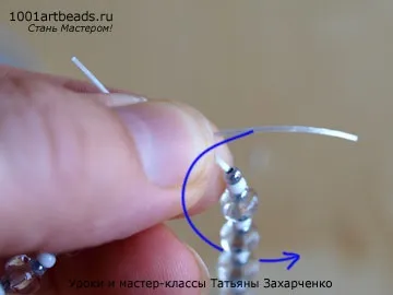 Майстер клас робимо браслет на основі еластичної силіконової нитки