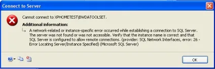 Manual database installation